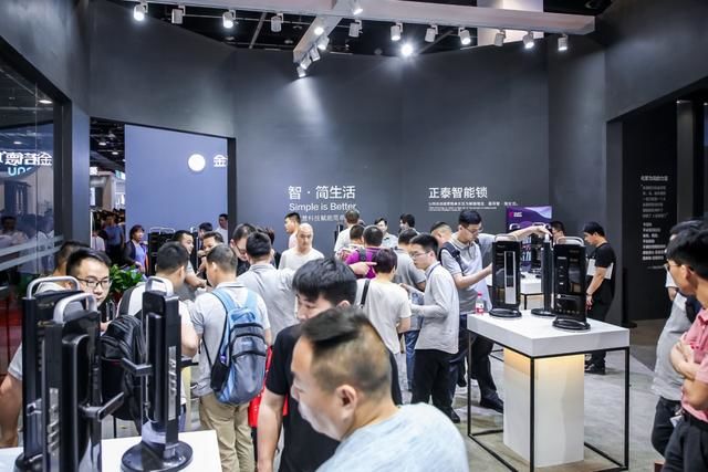 三亿体育体育智能锁登陆永康门博会，助力经销商从零成长